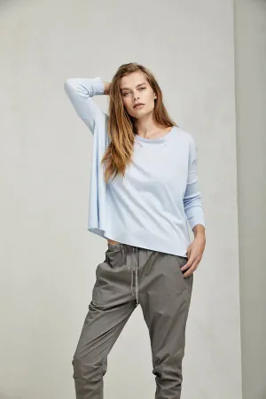 KristenseN Du Nord Long Sleeve Top in Navy
