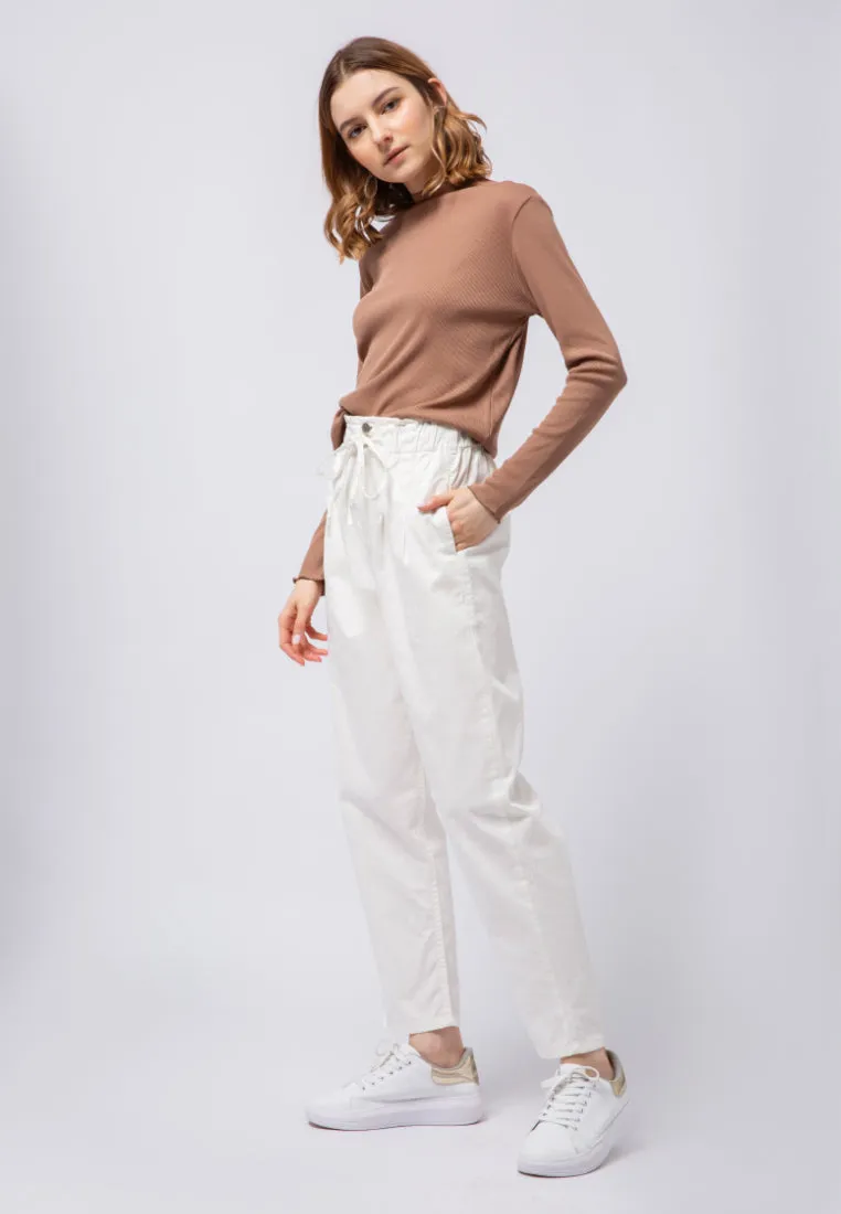 Lettuce Hemline Long Sleeve Top