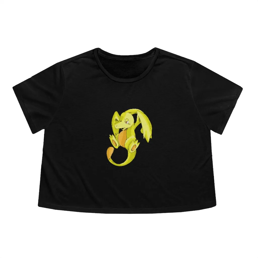 Lighender Women's Flowy Cropped Tee