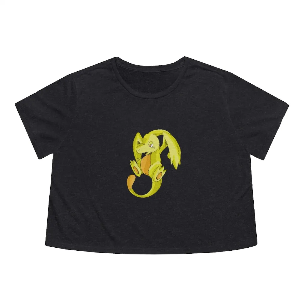 Lighender Women's Flowy Cropped Tee