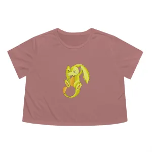 Lighender Women's Flowy Cropped Tee