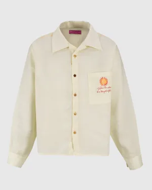 LINEN SHIRT IN CREAM