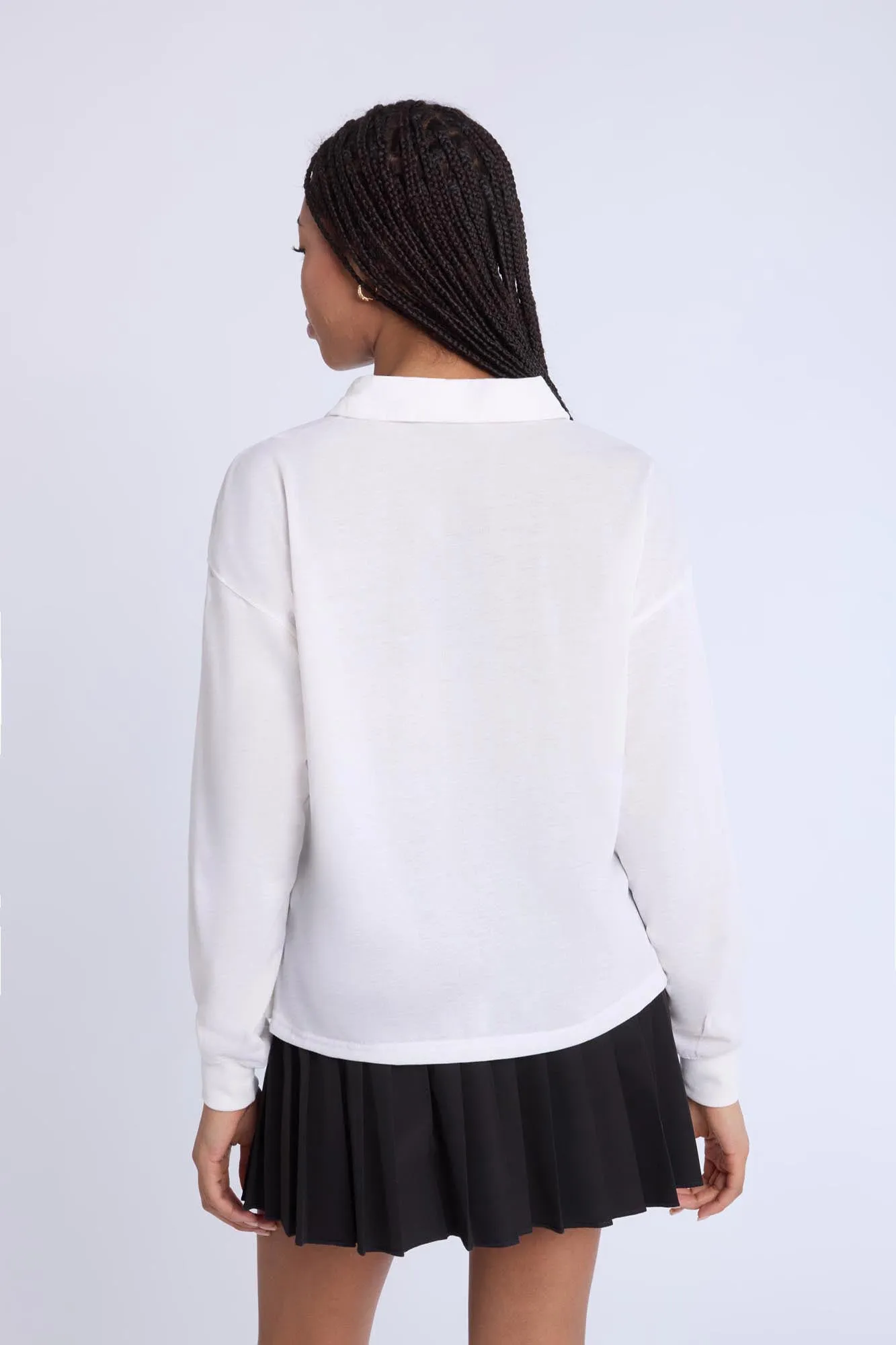Long Sleeve Polo Tee