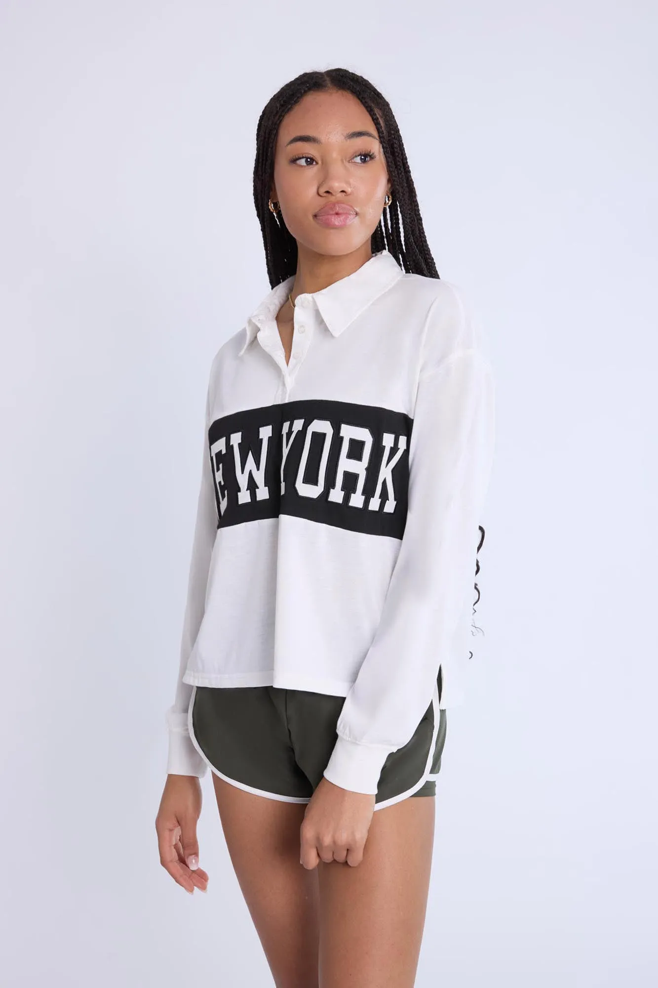 Long Sleeve Polo Tee