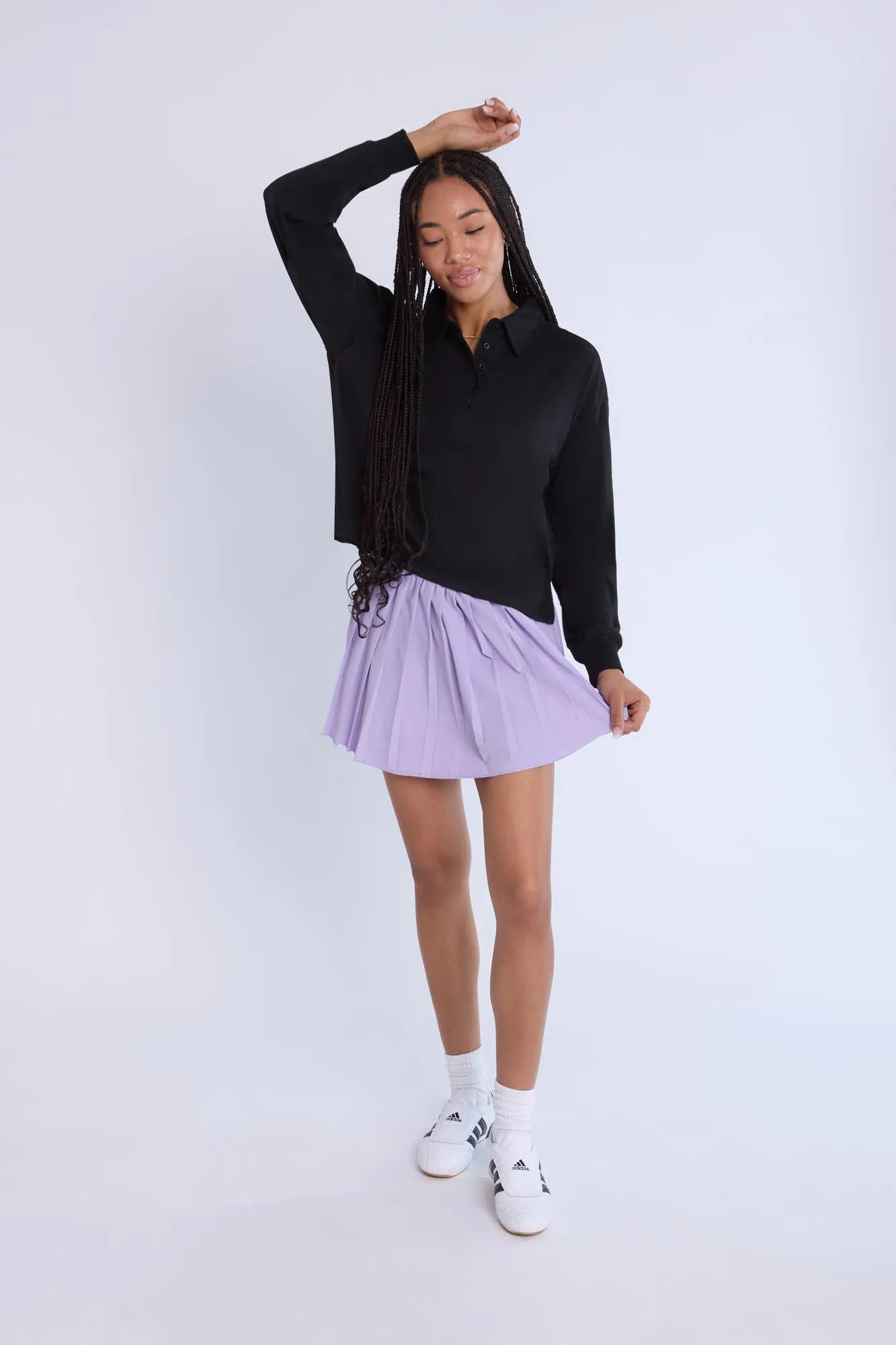Long Sleeve Polo Tee