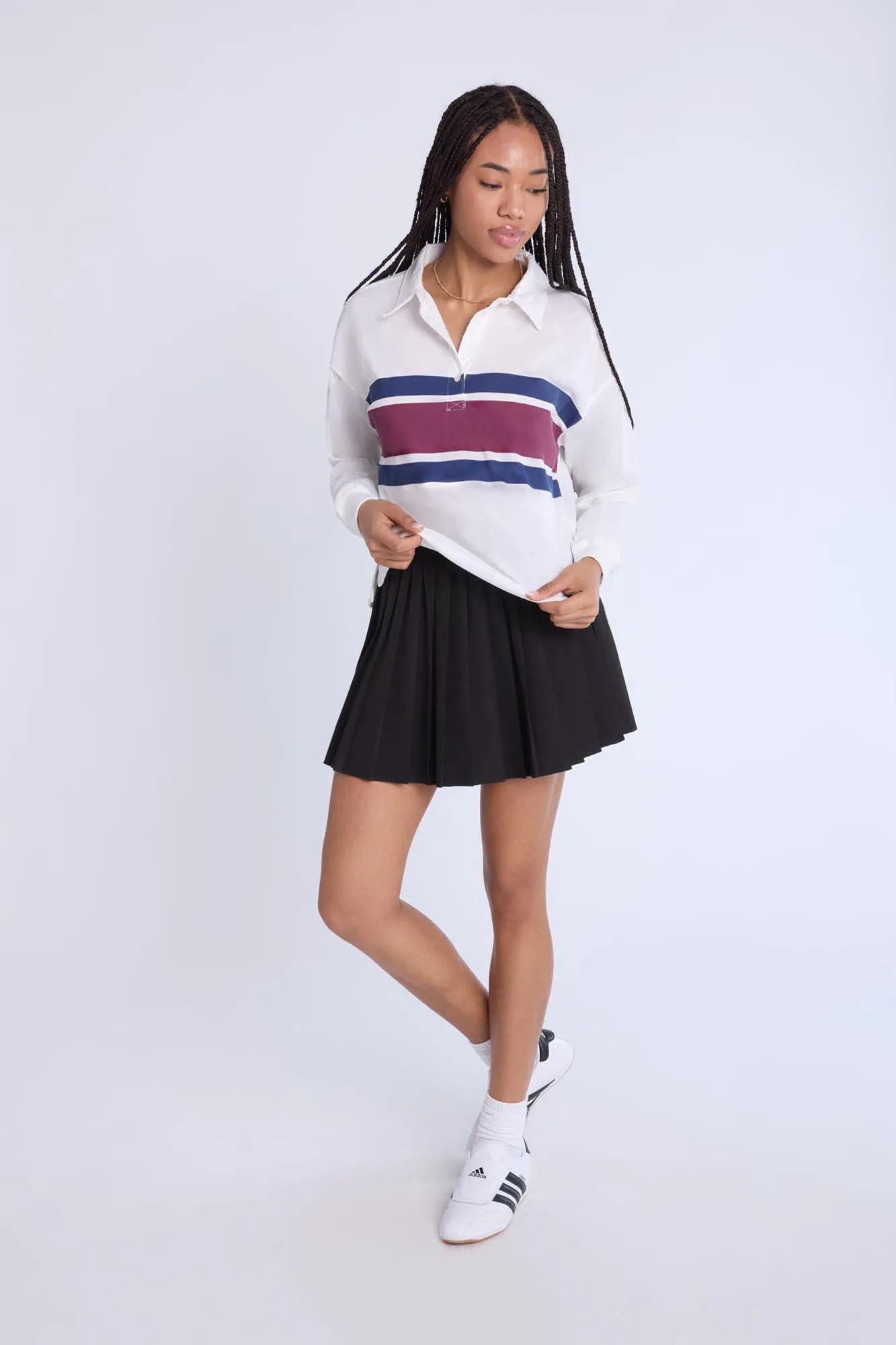 Long Sleeve Polo Tee