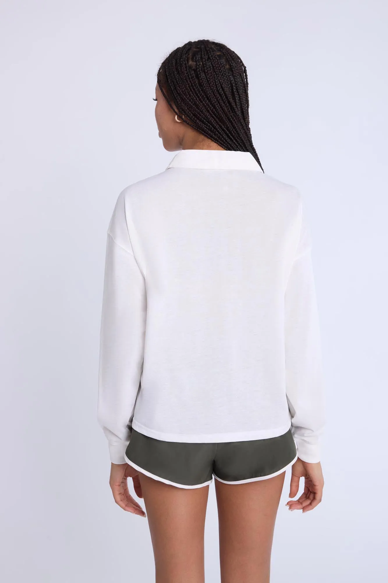Long Sleeve Polo Tee