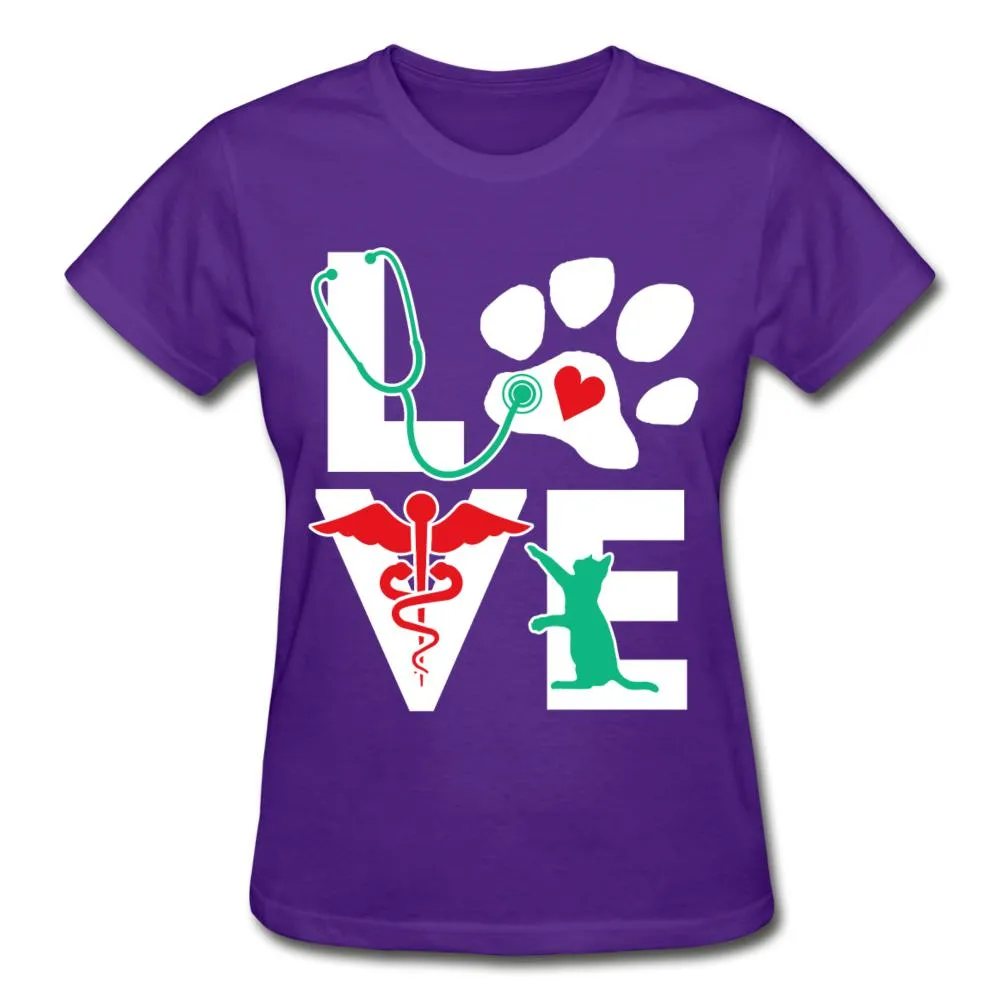 Love cat Gildan Ultra Cotton Ladies T-Shirt