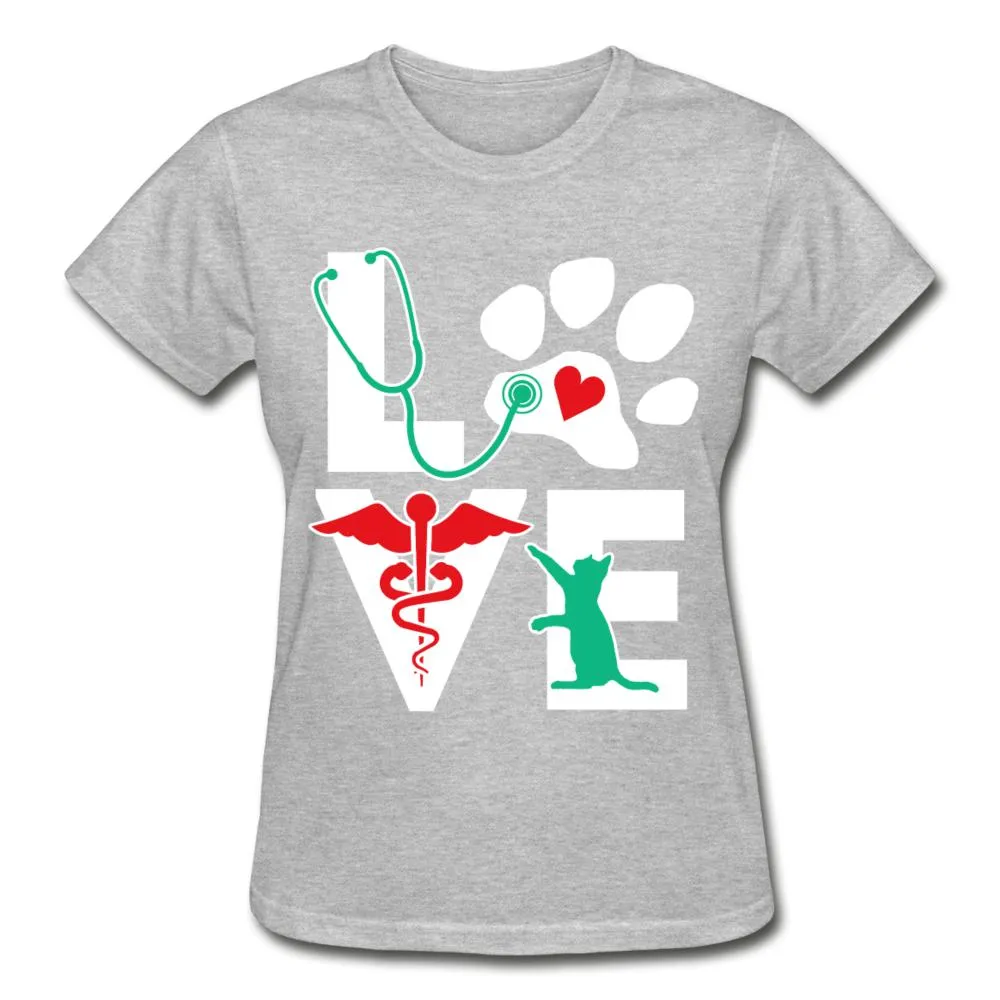Love cat Gildan Ultra Cotton Ladies T-Shirt