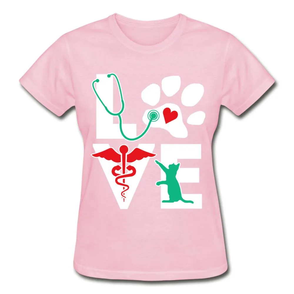 Love cat Gildan Ultra Cotton Ladies T-Shirt