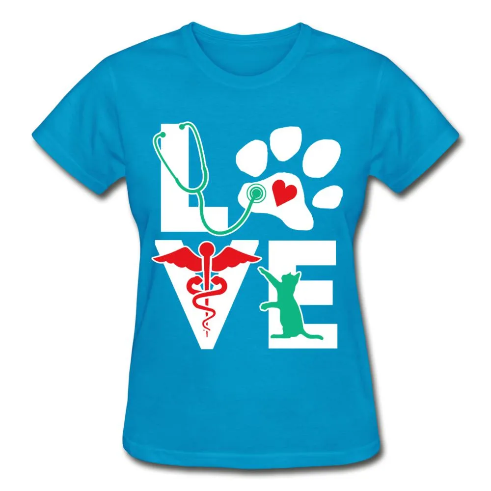 Love cat Gildan Ultra Cotton Ladies T-Shirt