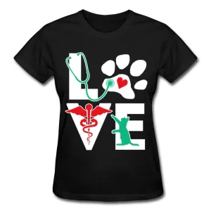 Love cat Gildan Ultra Cotton Ladies T-Shirt