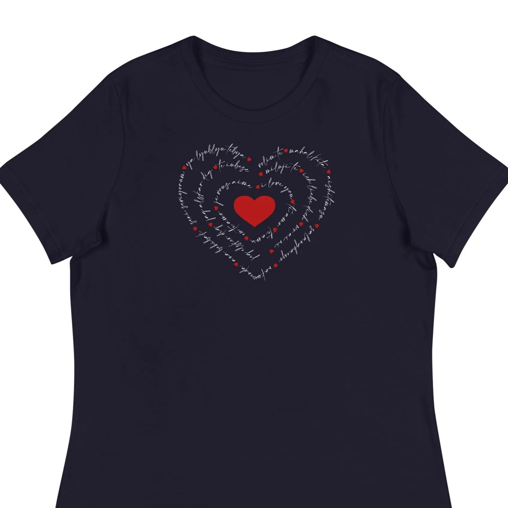 Love in Many Languages t-shirt
