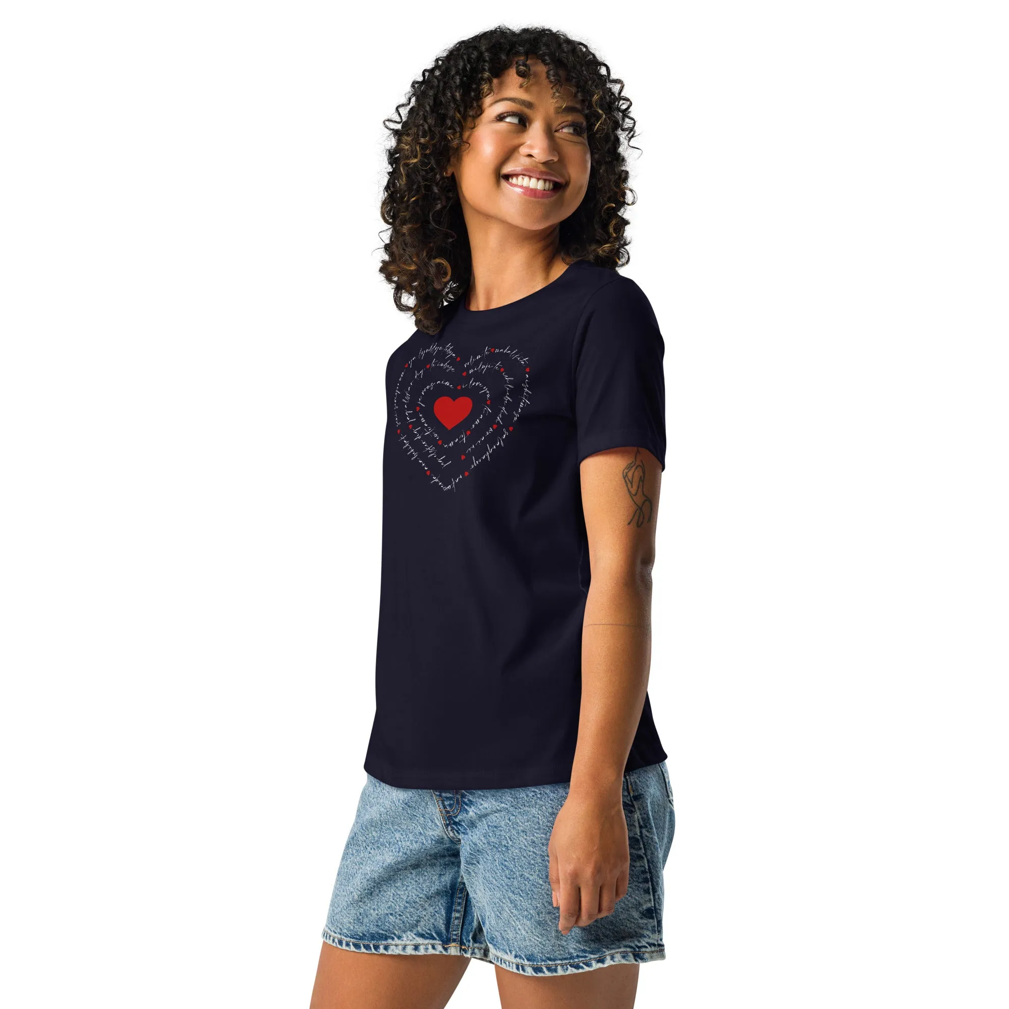 Love in Many Languages t-shirt