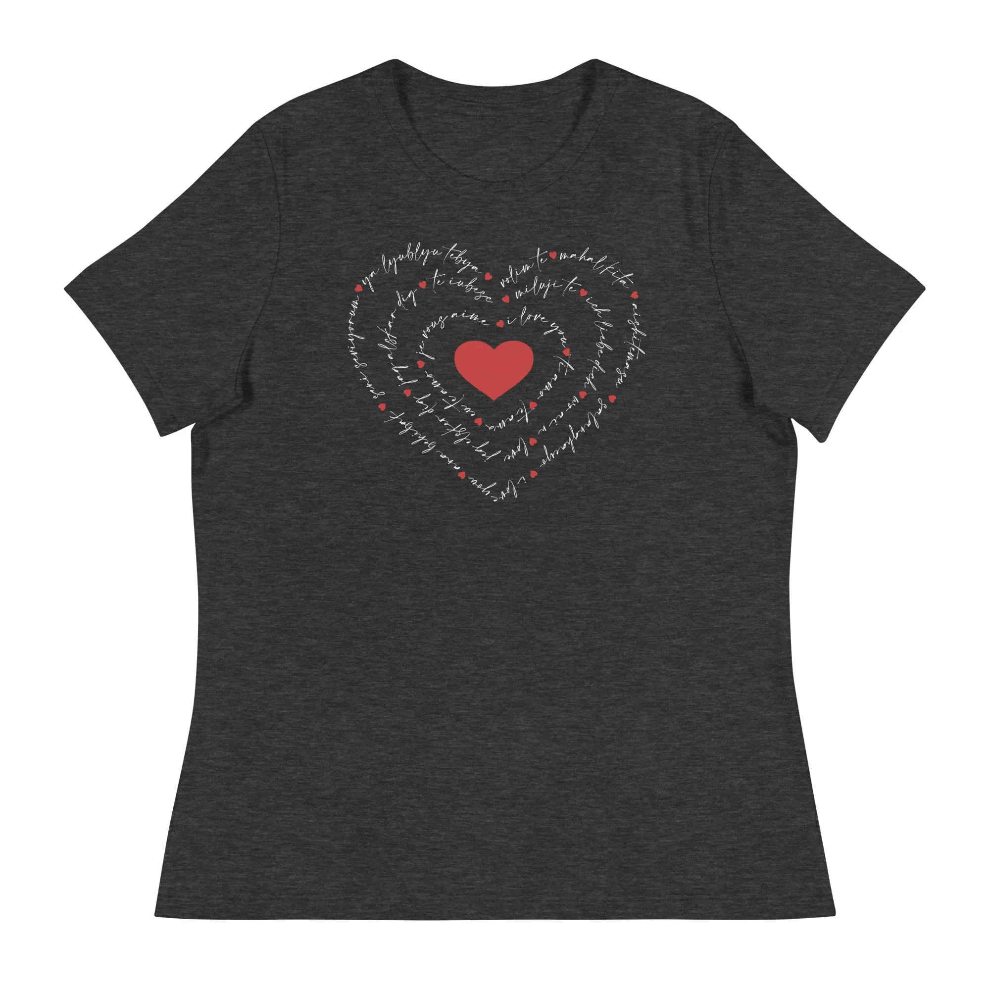 Love in Many Languages t-shirt