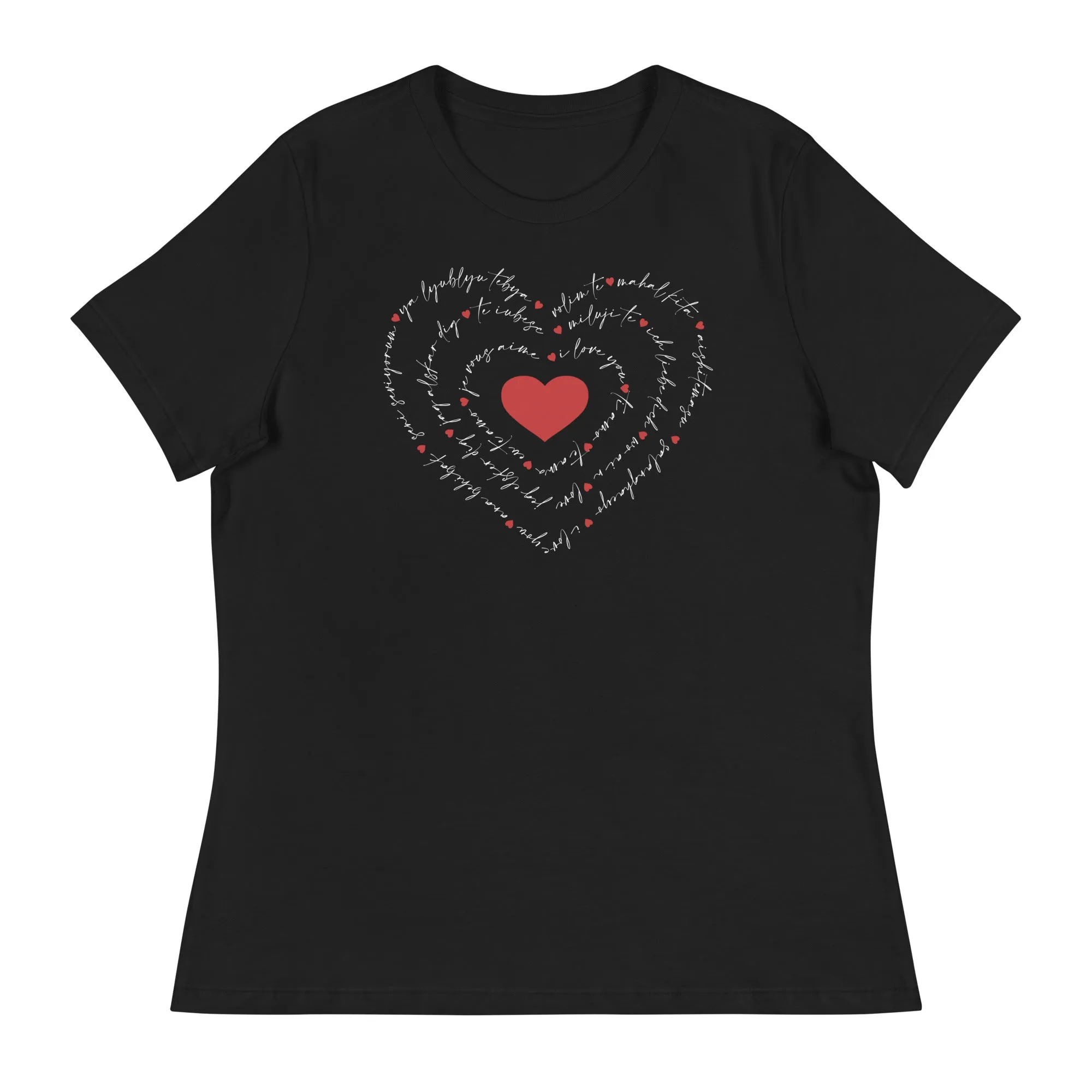 Love in Many Languages t-shirt