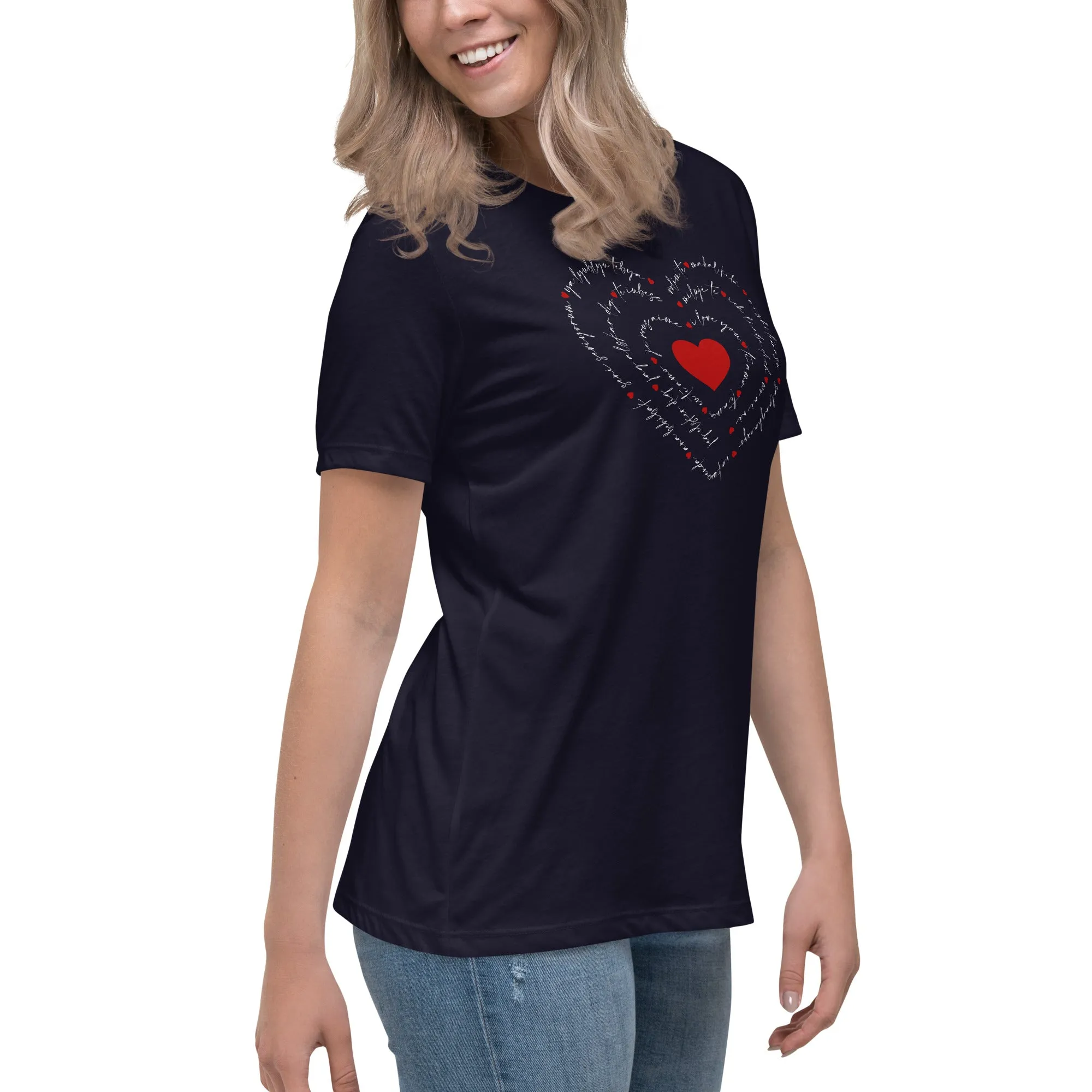 Love in Many Languages t-shirt