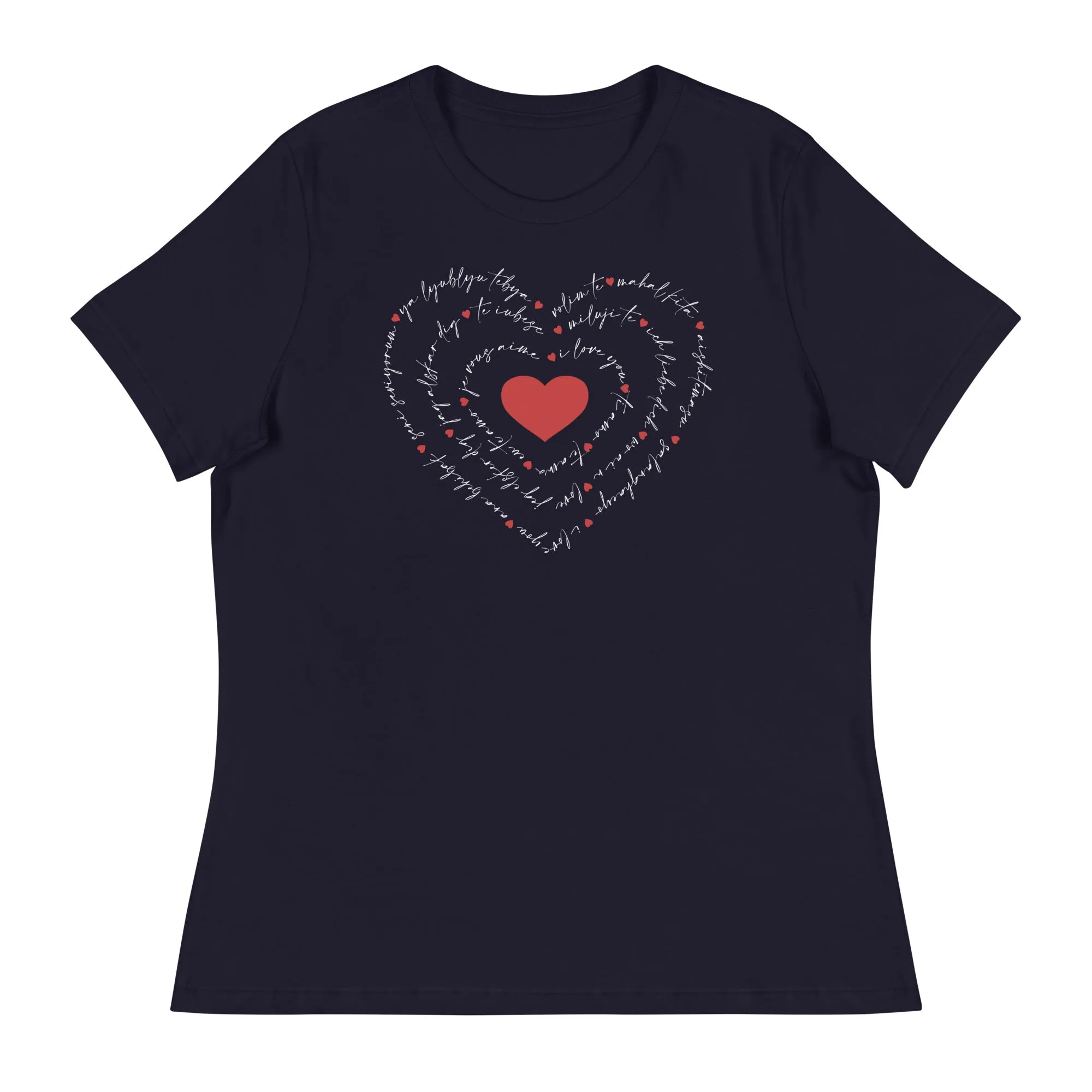 Love in Many Languages t-shirt