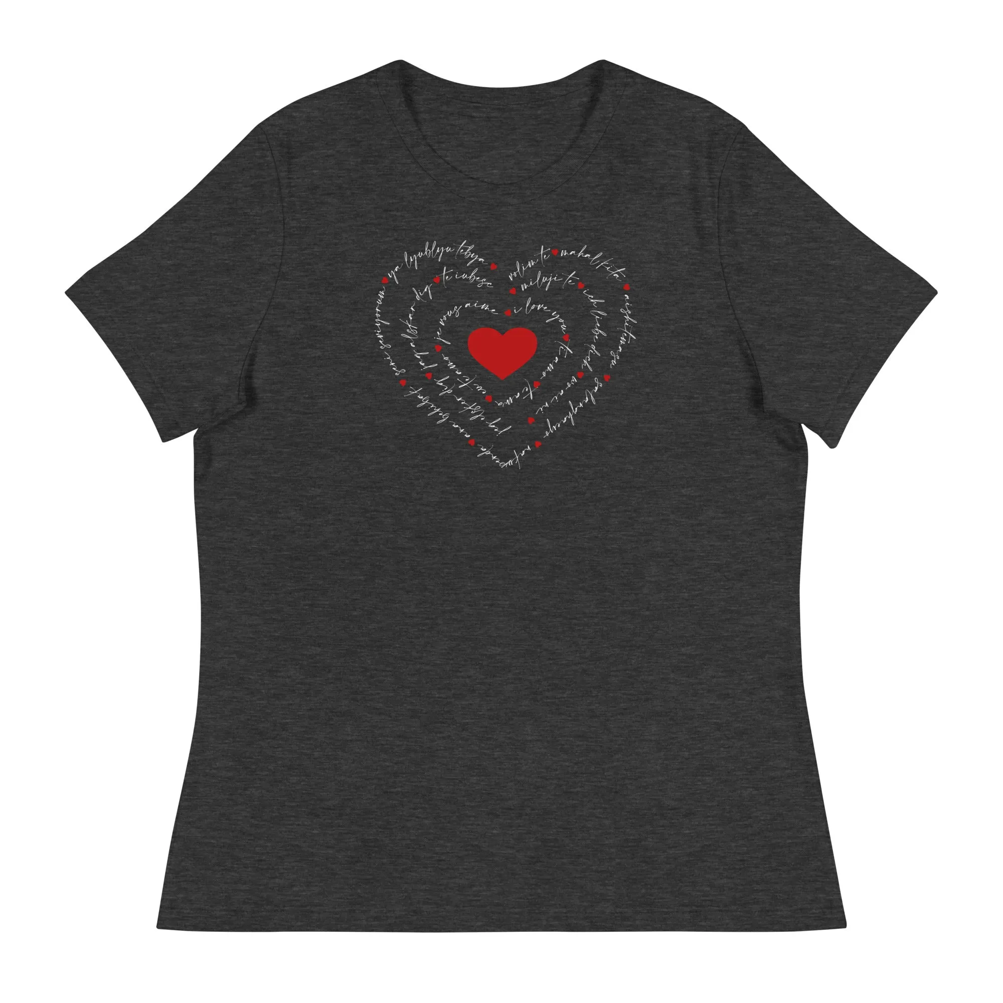 Love in Many Languages t-shirt