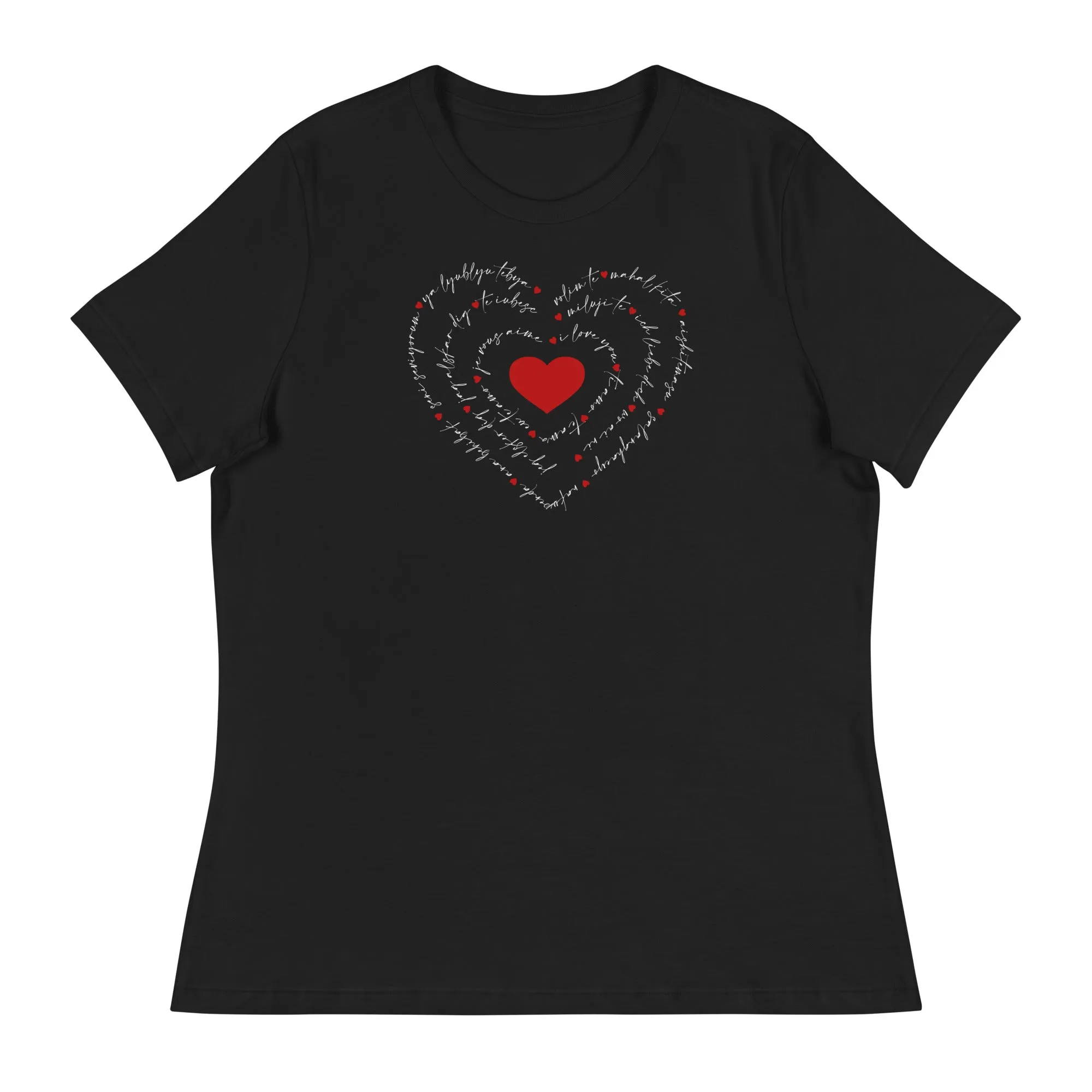 Love in Many Languages t-shirt