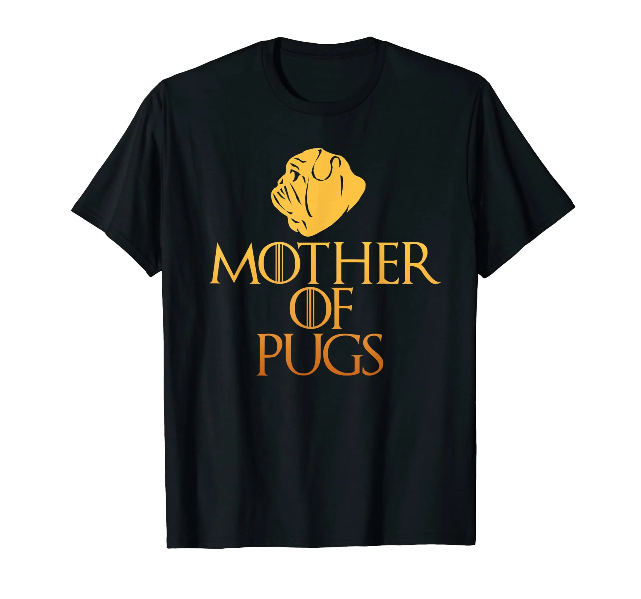 Mother Of Pugs T-Shirt Pug Lover Shirt For Women