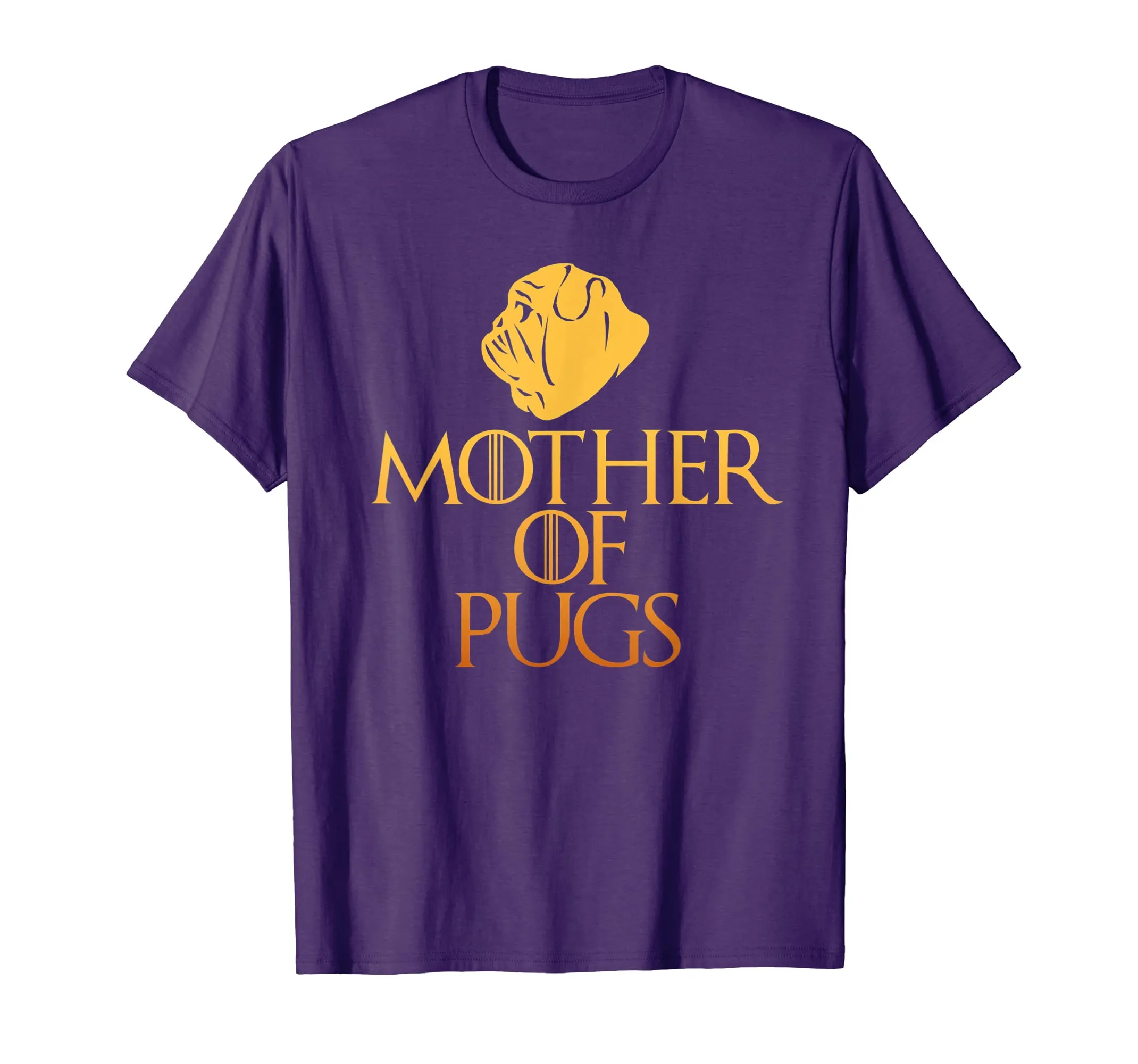 Mother Of Pugs T-Shirt Pug Lover Shirt For Women