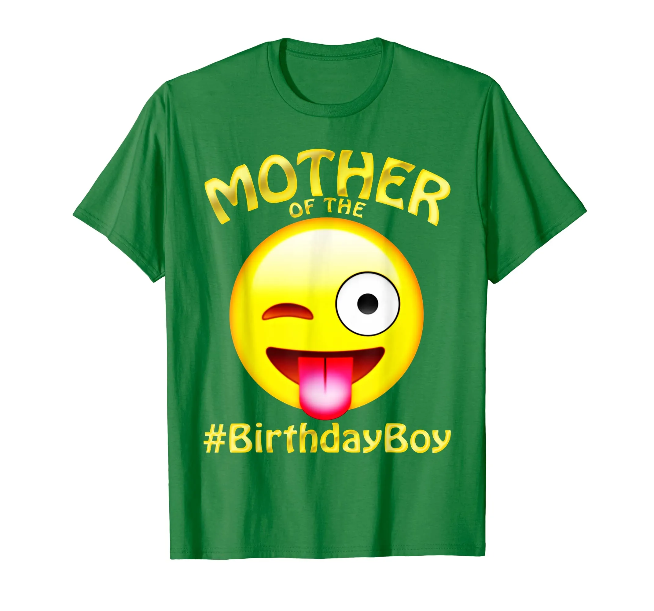 Mother Of The Birthday Boy Emoji Shirt Gifts Cute Party
