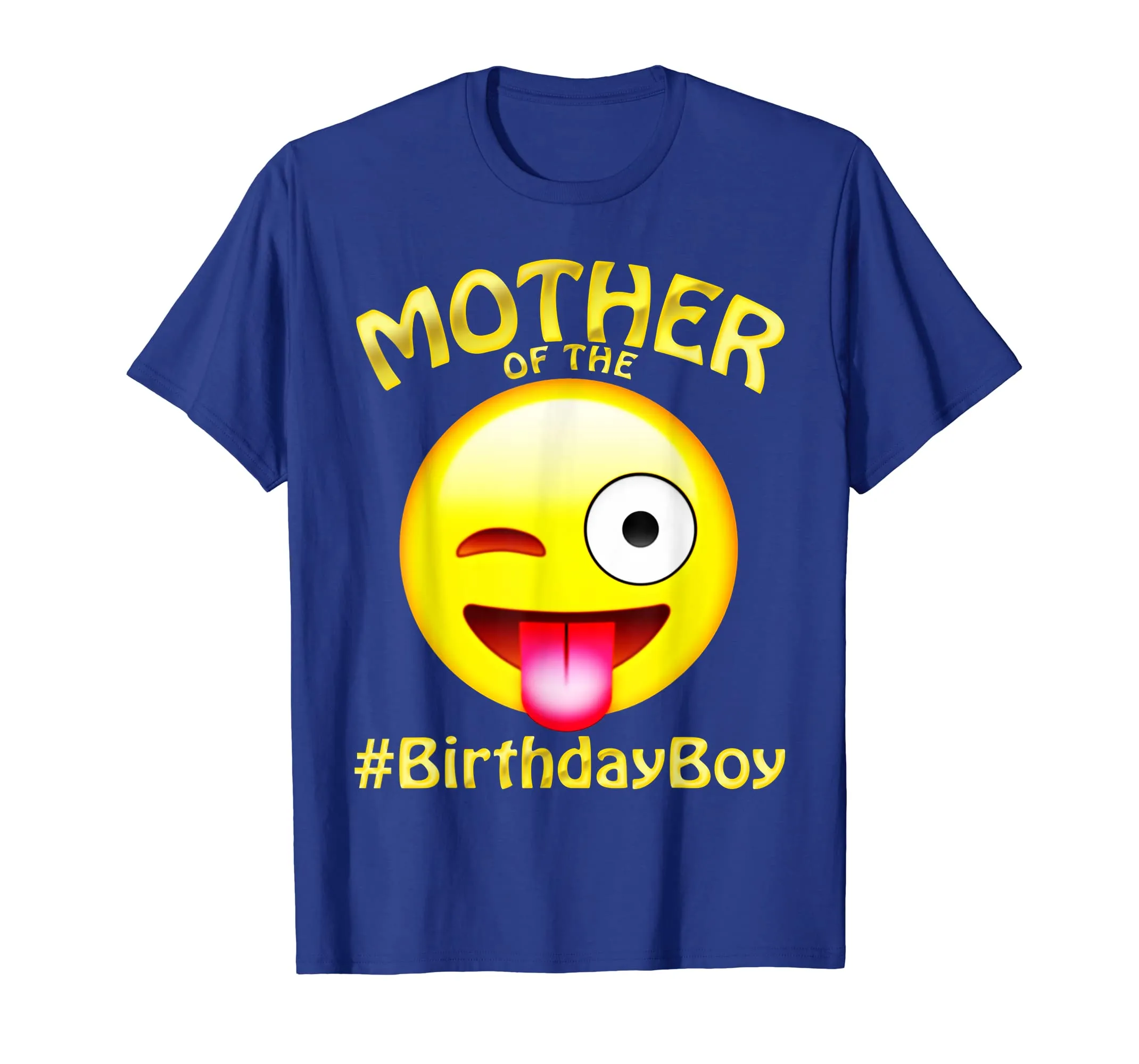 Mother Of The Birthday Boy Emoji Shirt Gifts Cute Party