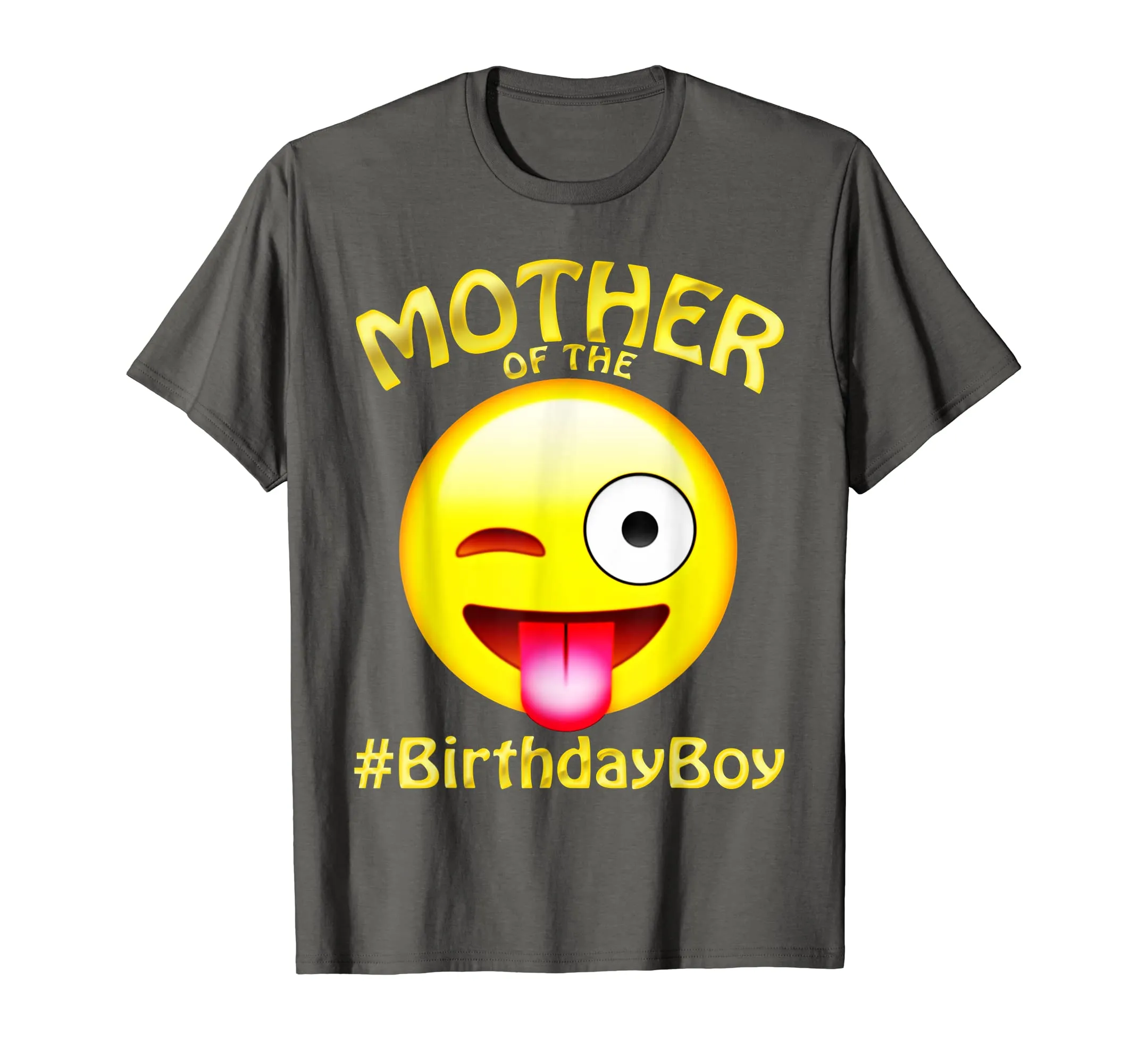 Mother Of The Birthday Boy Emoji Shirt Gifts Cute Party