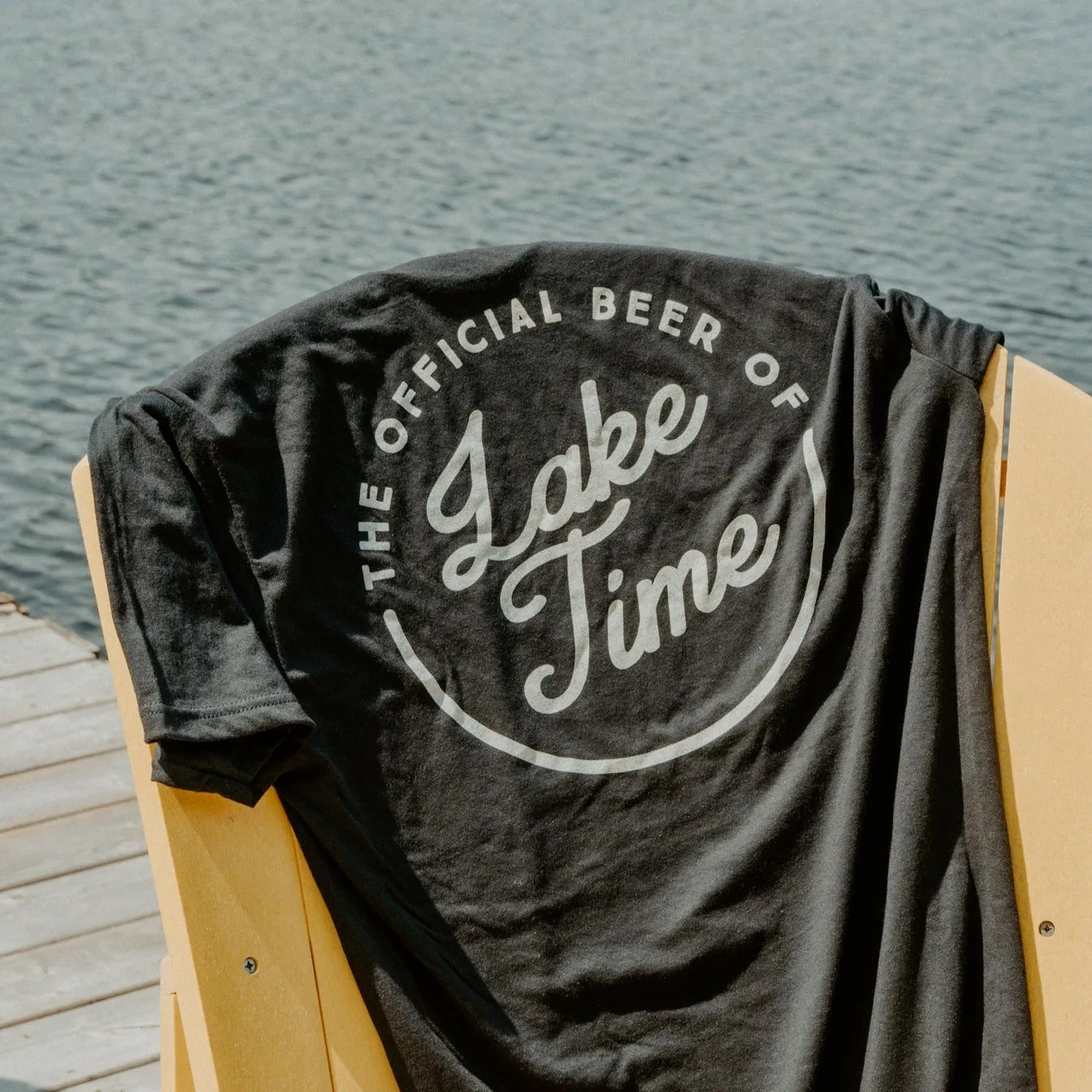Official Beer of Lake Time Tee