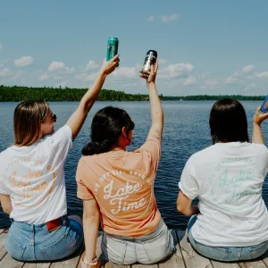 Official Beer of Lake Time Tee