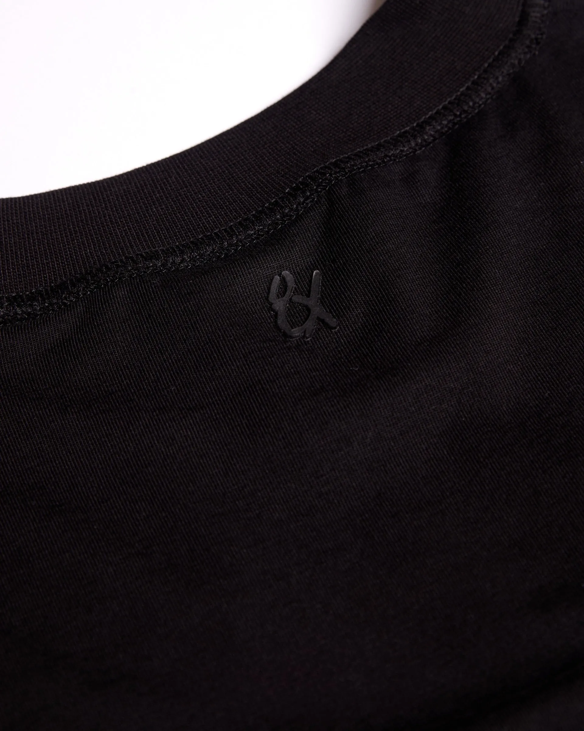 Oversized Crew Neck T-Shirt V2 - Black
