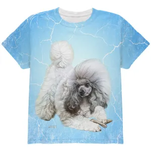 Poodle Live Forever All Over Youth T Shirt