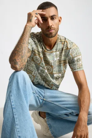 Printed Men's T-Shirt - Trance