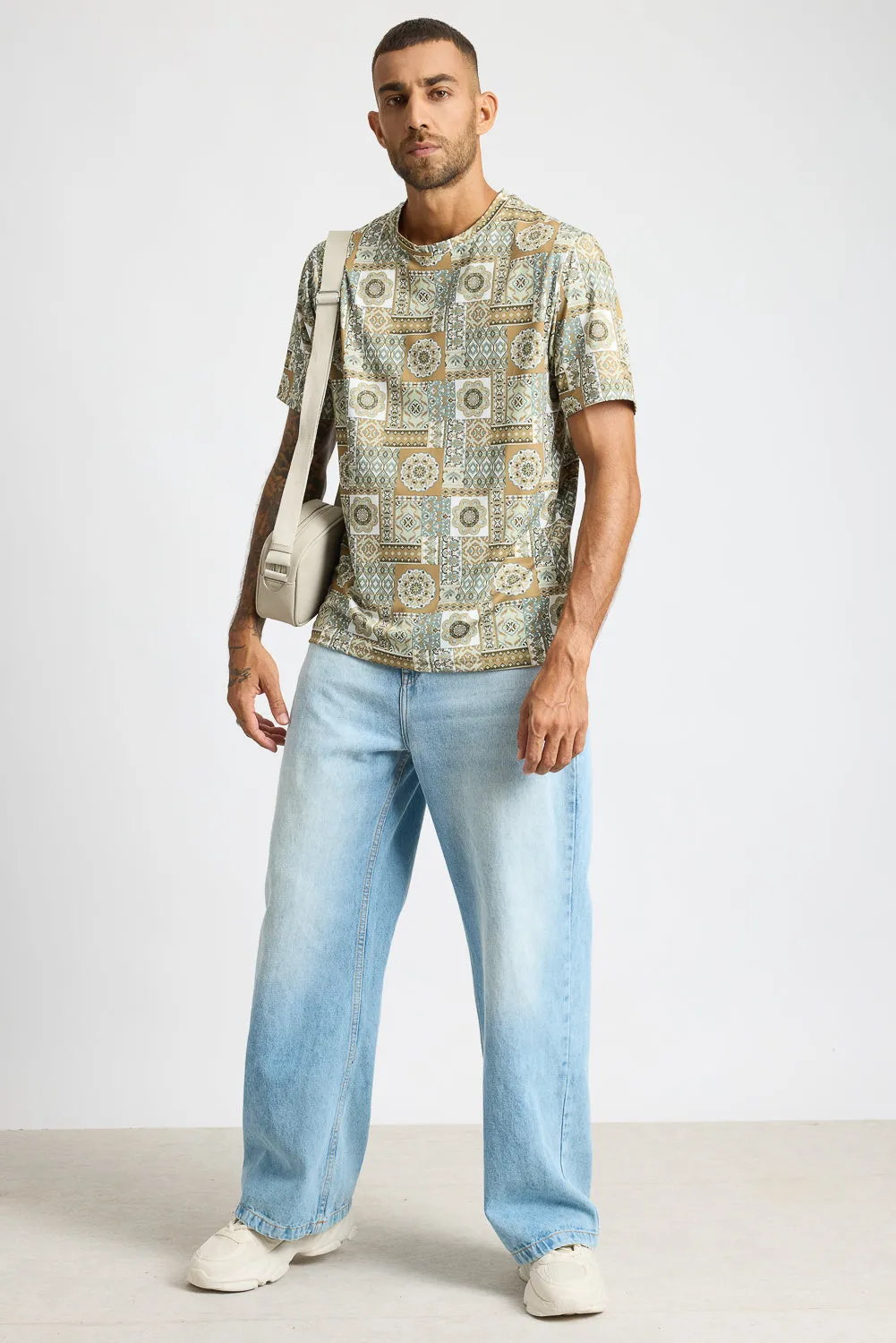Printed Men's T-Shirt - Trance