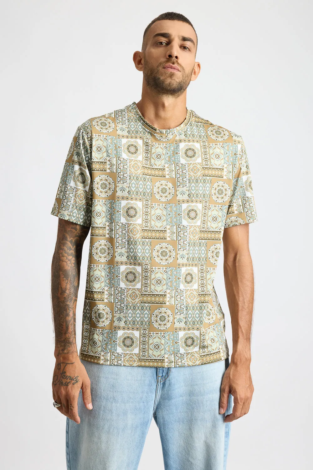 Printed Men's T-Shirt - Trance