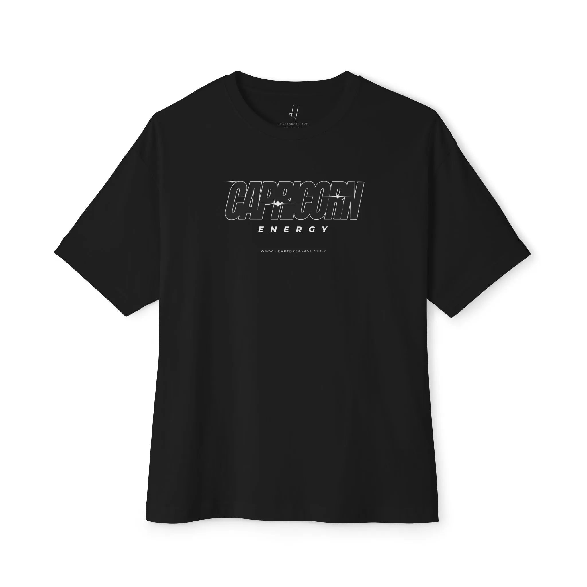 "C.A.P.R.I.C.O.R.N." Unisex Oversized Boxy Tee