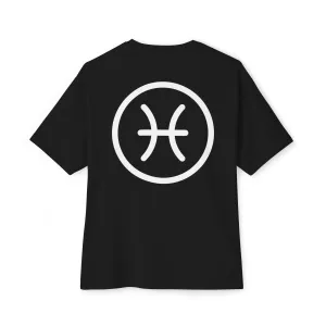 "P.I.S.C.E.S." Unisex Oversized Boxy Tee
