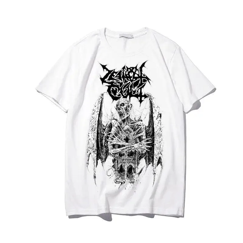 Ripped To Shreds Gothic Printed T-shirt