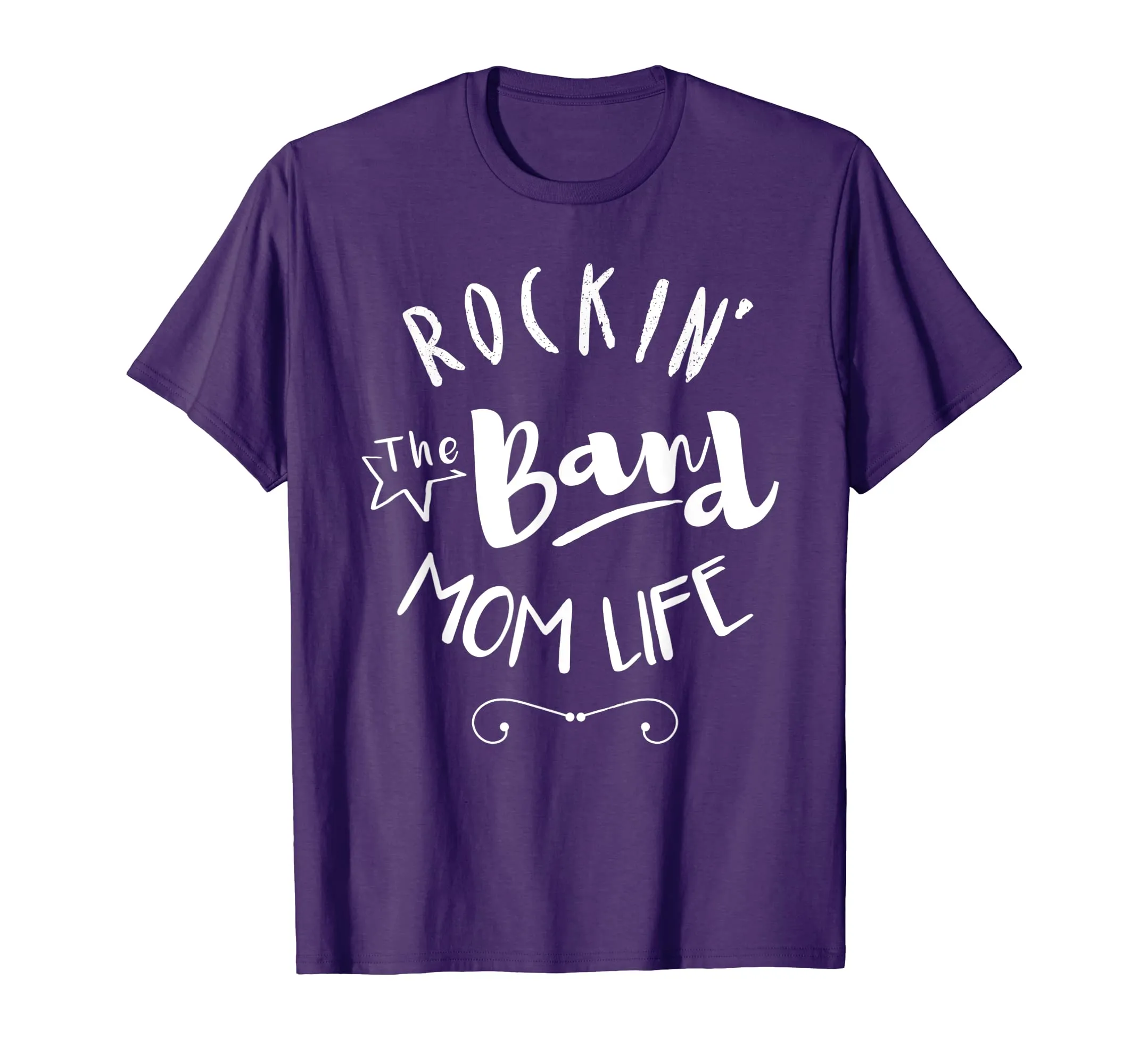 Rockin' The Band Mom Life Shirt Gift For Mother