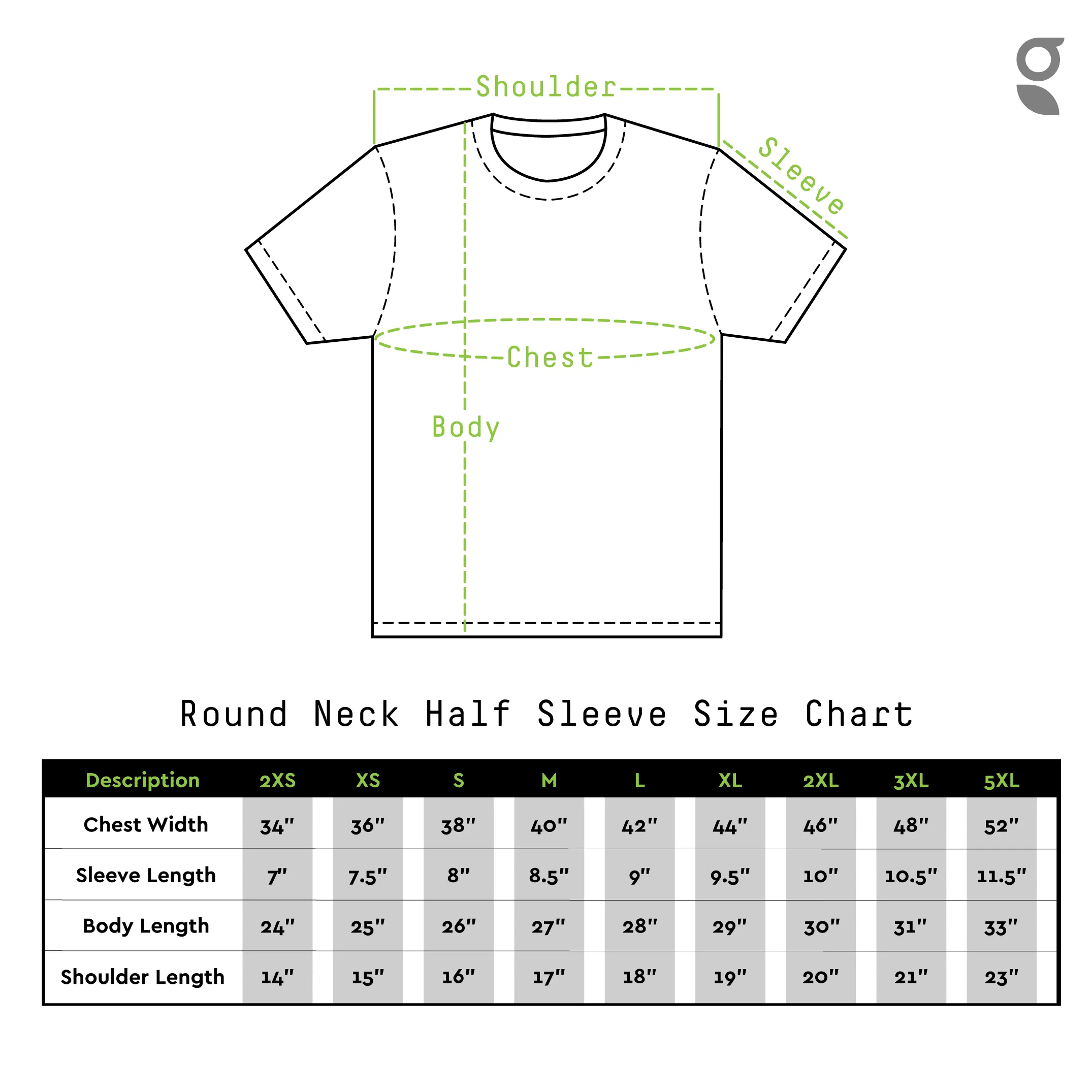 Round Neck Pink Half Sleeve