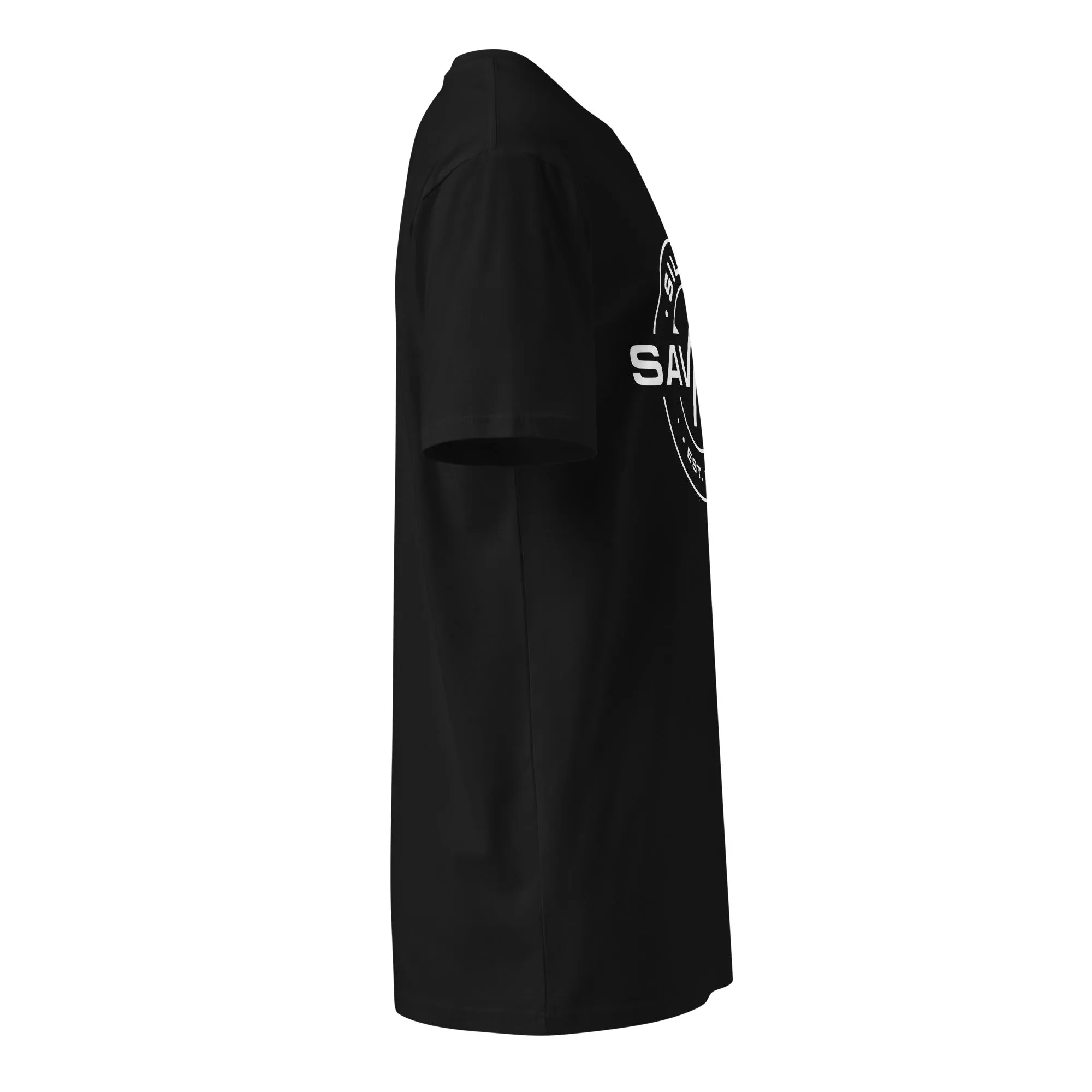 Silent Savage Brand - Badge tee (blk)