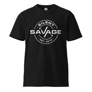 Silent Savage Brand - Badge tee (blk)
