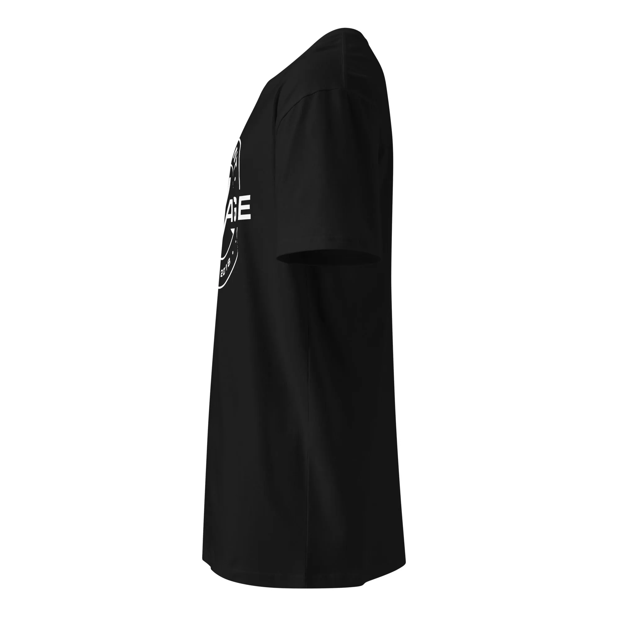 Silent Savage Brand - Badge tee (blk)