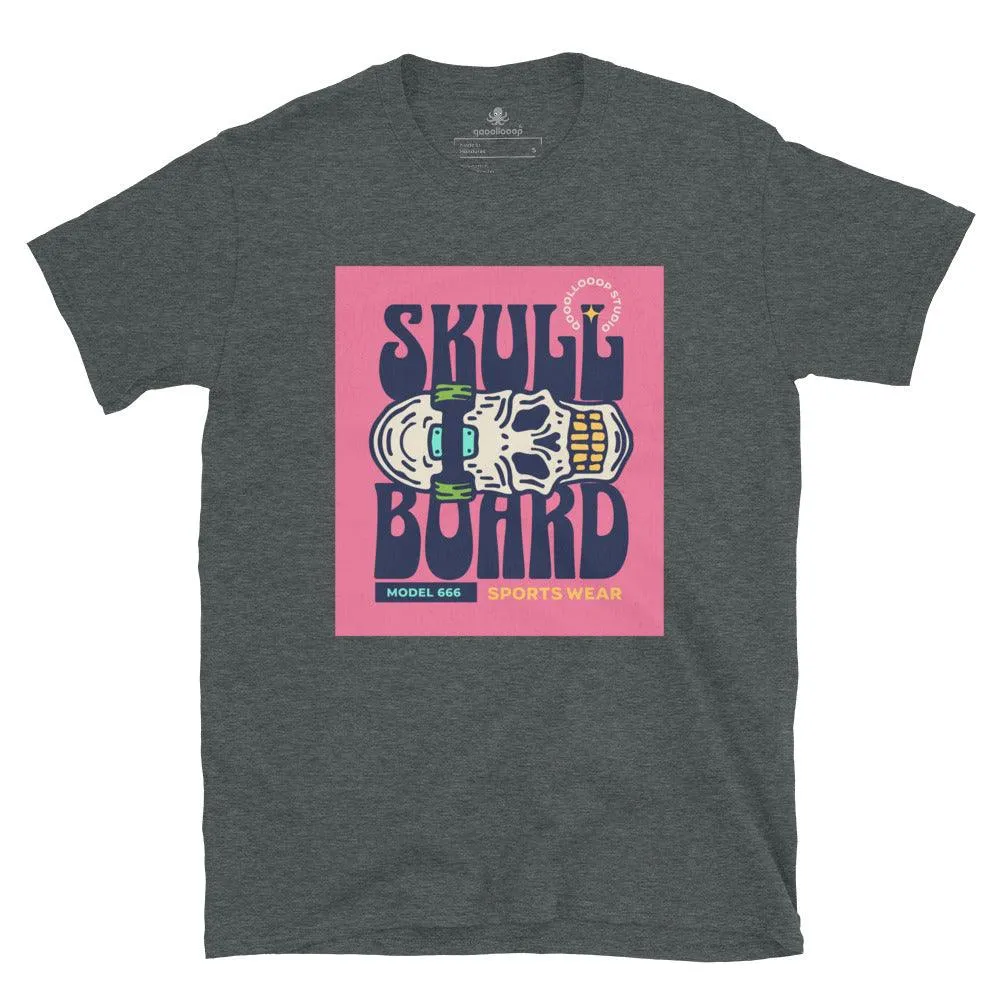 Skull Board | Unisex Soft Style T-Shirt