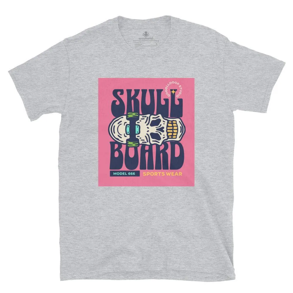 Skull Board | Unisex Soft Style T-Shirt