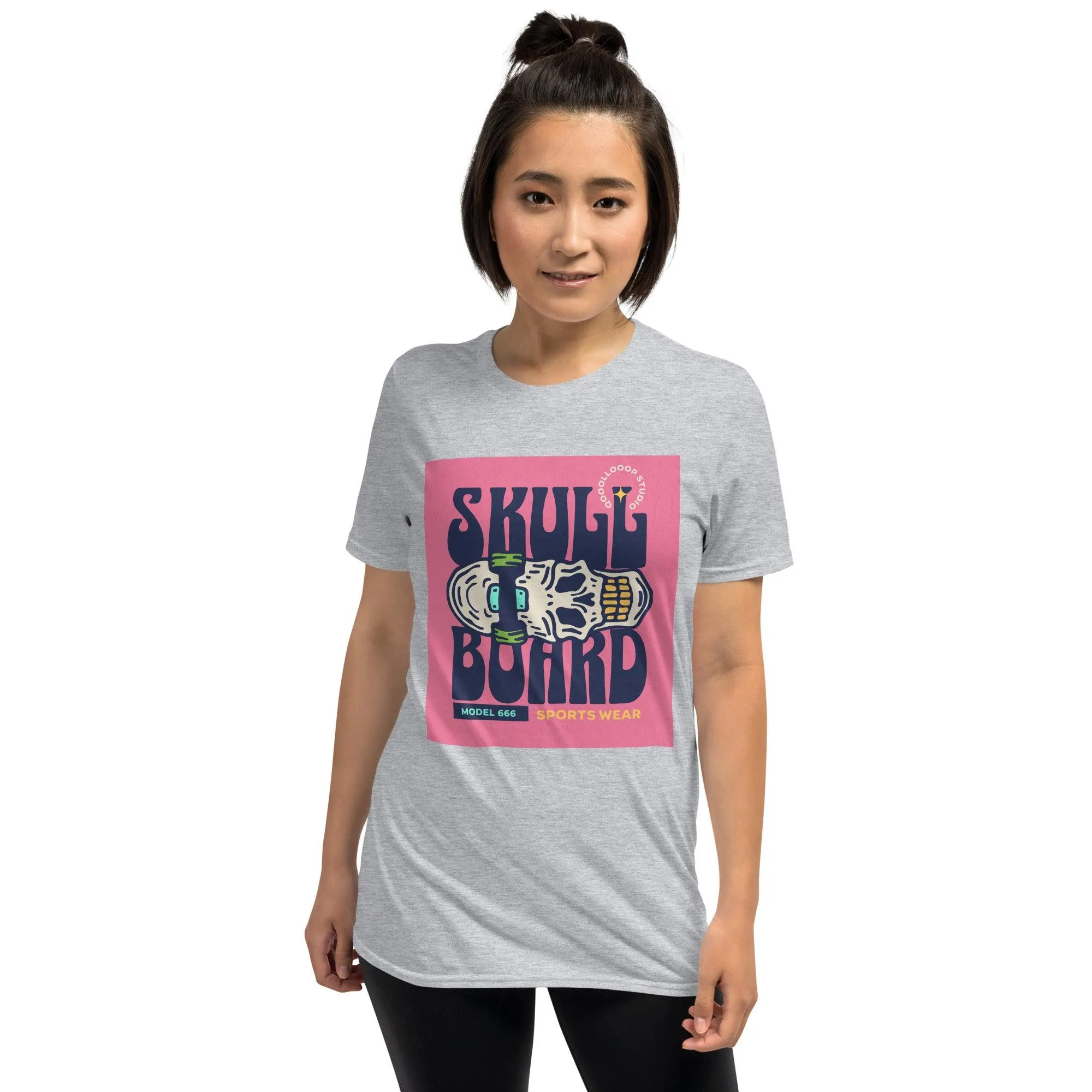 Skull Board | Unisex Soft Style T-Shirt