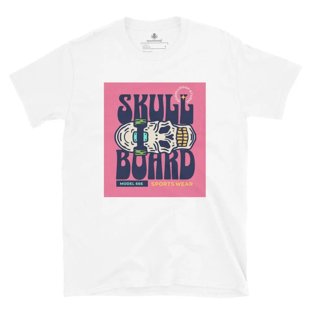 Skull Board | Unisex Soft Style T-Shirt