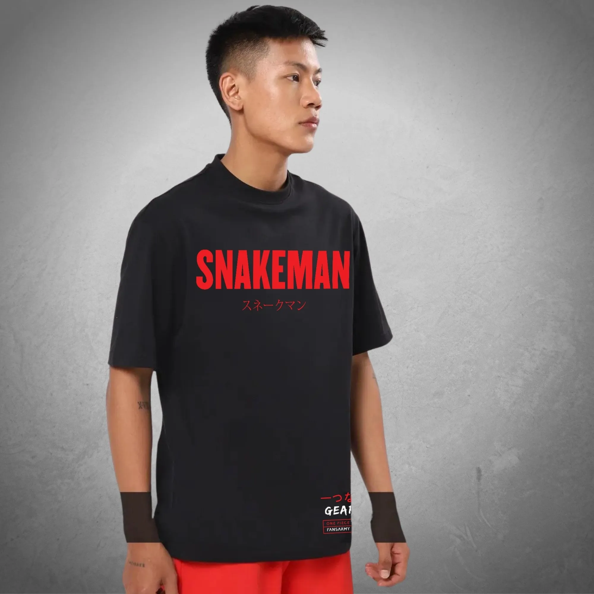Snakeman Over Sized Anime T-shirt
