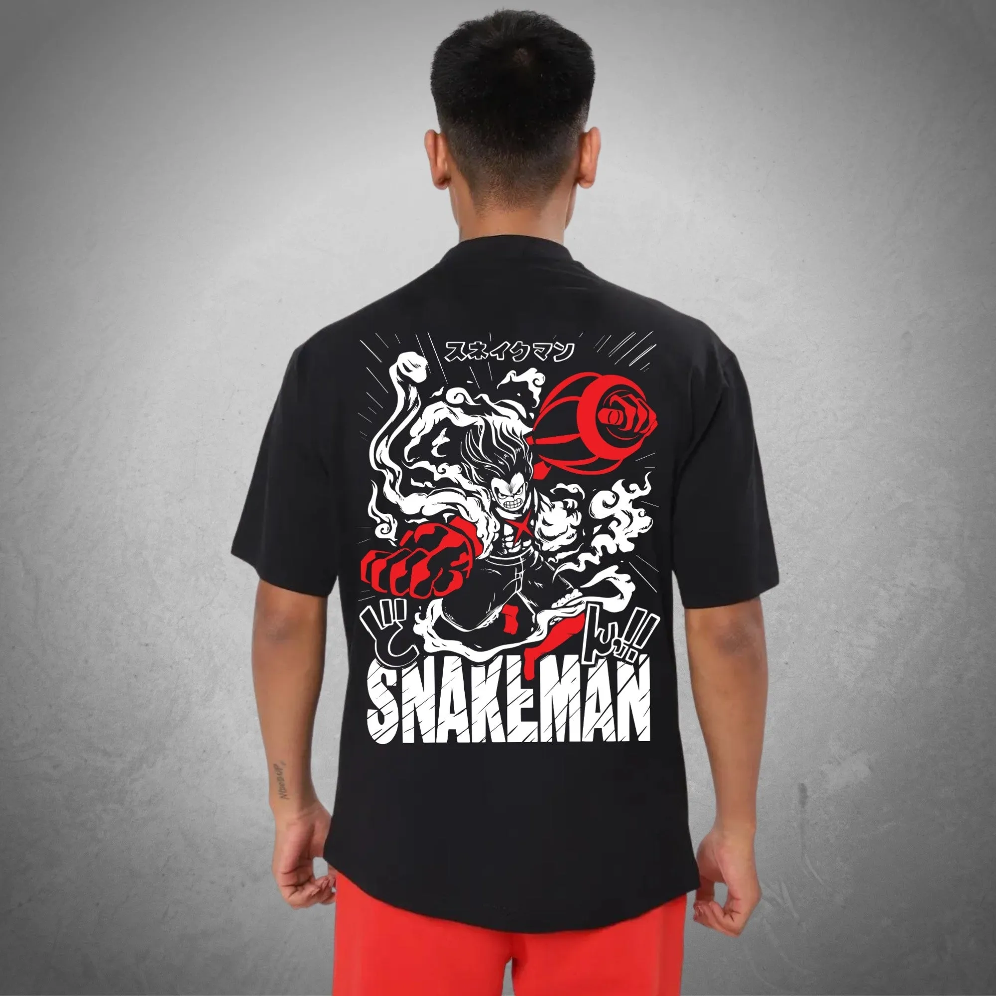 Snakeman Over Sized Anime T-shirt